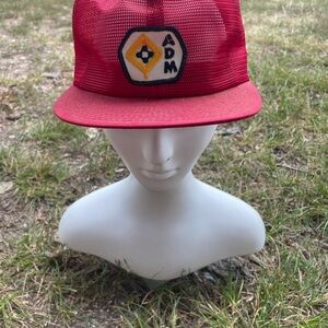 Vintage Full Mesh ADM Patch Trucker Hat